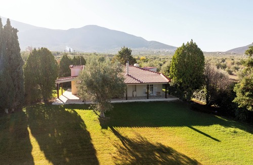 Chalcis House | special vacation home with Evia island landscapes. 5 min walk the beach
