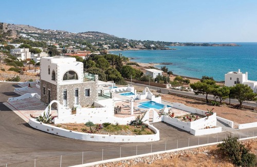 Pefkos Villa | Stunning Rhodes | 4 Bedrooms | Villa Stone | Beautiful Sea Views