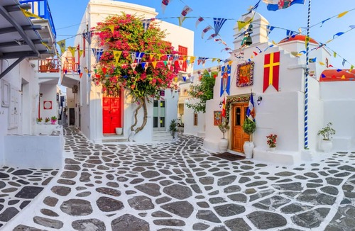 Tourlos Boat Rental | Sun-Kissed Sailing Adventure in Islas Cícladas, Mykonos