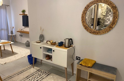 Heliopolis Apartment | Sunny Haven 1BR Apartment: A Luxurious Retreat near Cairo Airport