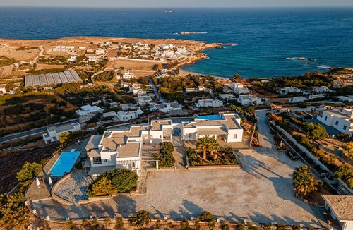 Parasporos Villa | TERRA retreat in Paros, with prIvate pool, stunning sea view, near sandy beaches