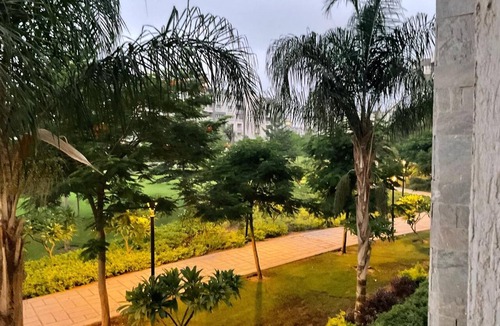 Madinaty Apartment | Terrific 3-bedroom apartment with AC and Free-Wifi in lovely Madinty Garden View