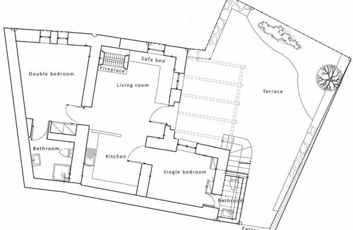 Mirsini House | The Architect's Village House - roof terrace - AC - WIFI