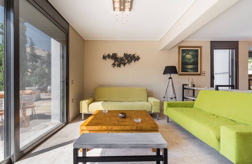 Palaia Fokaia Villa | Villa Eve, Next to the Temple of Poseidon. Private Pool next to the beach
