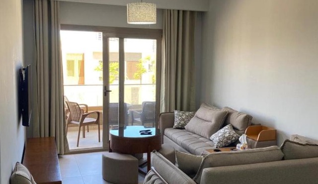 2 Bedrooms Luxury Apartment in Palm Hills New Alamein, Lagoon, Pools, and Beach Access