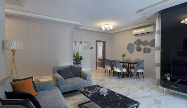 3-bedroom duplex with garden in casa compound -sheikh zayed in Giza Governorate