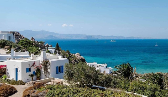 Agapui: Cycladic Villa with Stunning Sea View and Private Pool. in Naxos
