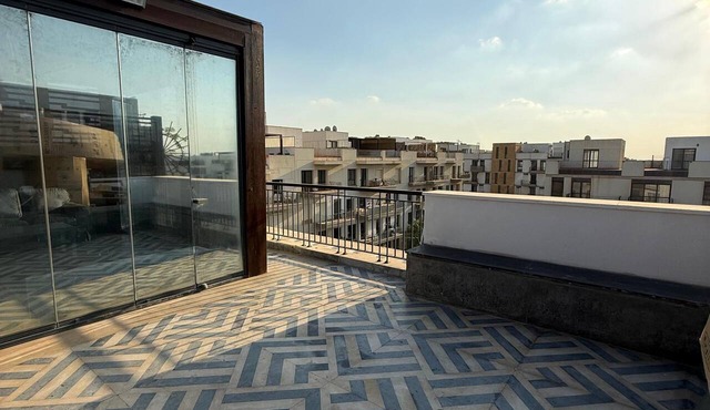ALSAWAH Modern Rooftop with Private Terrace Sheikh Zayed in Sheikh Zayed City