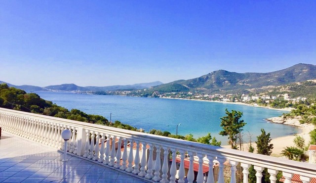 Amazing panoramic view in Kavala