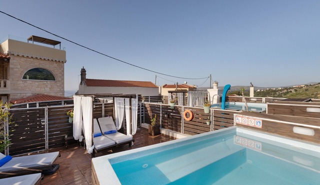 Apartment 'Boho' with Mountain View, Wi-Fi and Air Conditioning in Chania