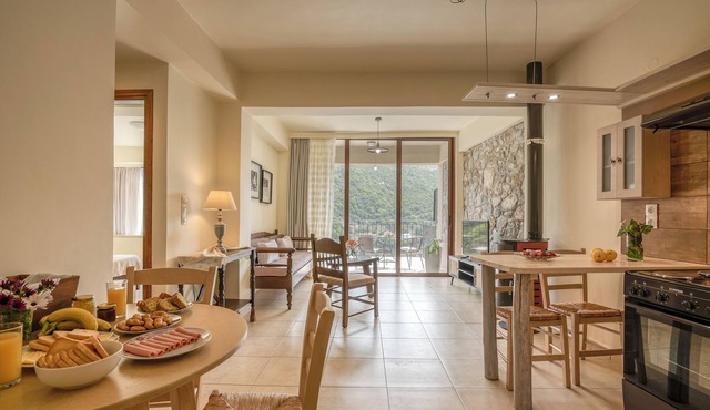 Apartment Chrysi - Luxury apartment with sea and valley view in Kampos