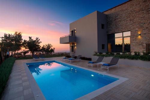 Arion Krini villa in Amnátos