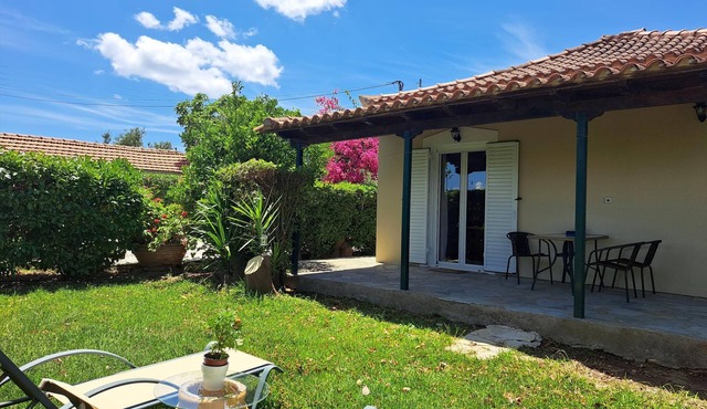 Beautiful holiday house in the country with terrace | Messenia, Peloponnese in Aghia Triada