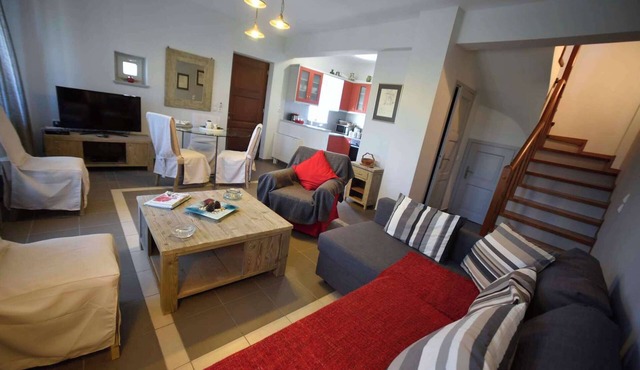 Charming maisonette in Molyvos in an ideal location in Mytilene