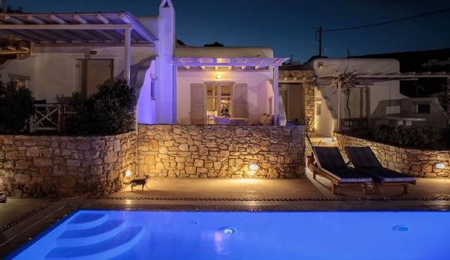 Cosy Villa close to the beach with a small private pool. in Mykonos