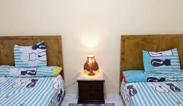Cozy flat steps to the beach & شقة مصيفية دقيقة من البحر