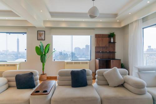Cozy stay with Nile view in Zamalek in Cairo