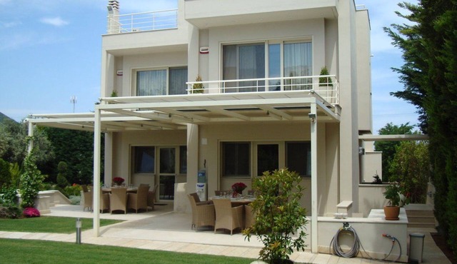 Deluxe Chalkida Villa | Coral Villa | 210 m² | 3 Levels 4 Bedrooms | Ocean. in Chalcis