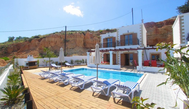 Detached Villa with Panoramic Sea Views in Beautiful Vlicha Bay, Lindos, Rhodes in Rhodes Island