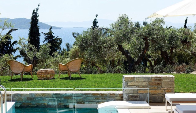 Excellent Halkidiki Villa | Residential Villa 2 | 2 Bedrooms | Stunning Sea. in Aristotelis