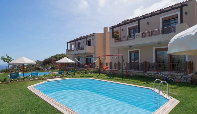 Family pool villa close to Triopetra beach, South Crete in Triopetra