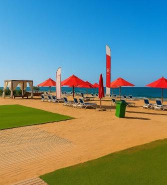 Fully Equipped Beach Home in Al-Manasrah