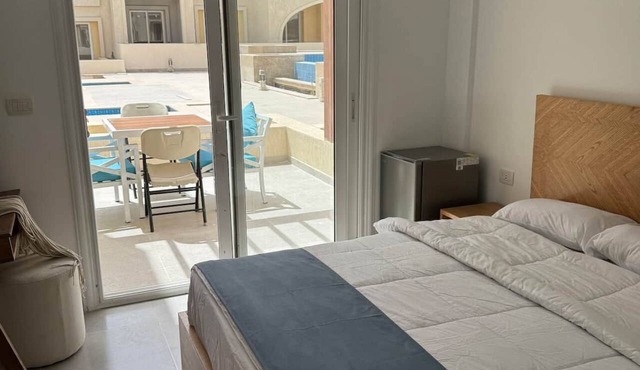 G02 Bay Village studio | Balcony | Poolside in Hurghada