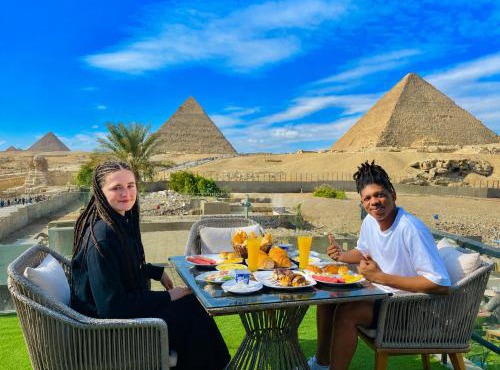 Gaillon Pyramids View