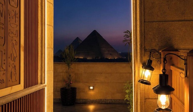 Gardenia pyramids Palace in Giza