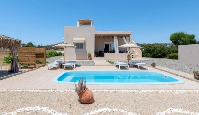 Gennadi Serenity House- beachfront villa with amazing sea view and private pool in Gennadi Rhodes