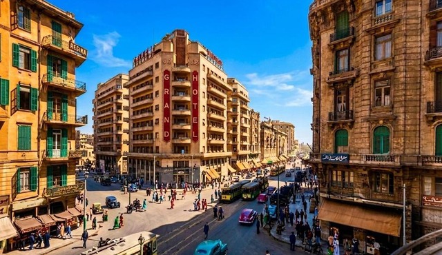 Grand Hotel Cairo downtown in Cairo
