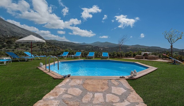 Holiday villa close to Triopetra beach, South Crete in Agios Vasileios