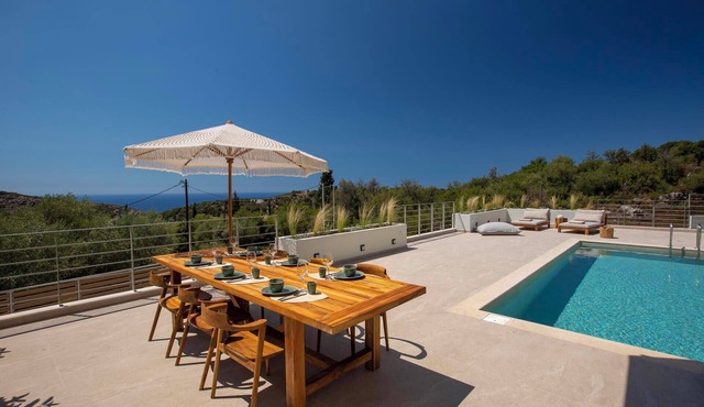 Hyades Villa A – A Serene Luxury Retreat near Agios Nikitas village in Lefkada