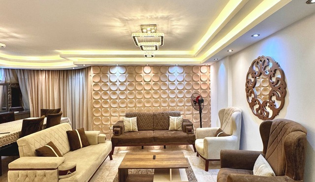 Luxurious 3-bedroom apartment in terrific Nasr City with AC, WiFi