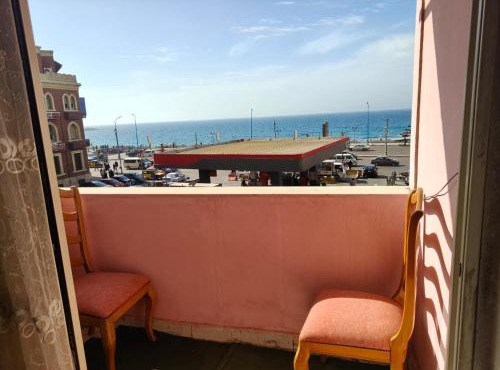 luxurious direct seaview apartment in Alexandria