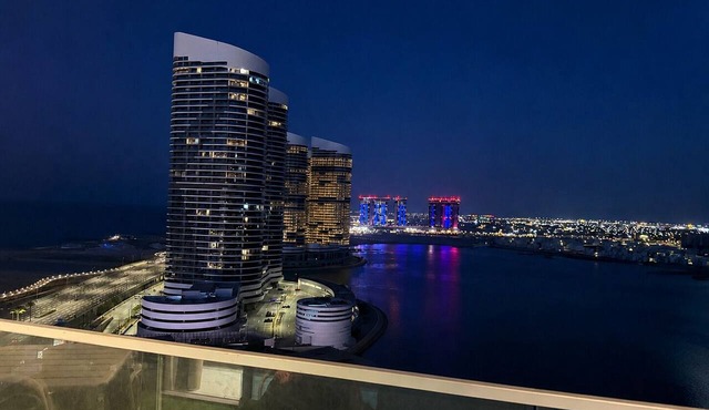 Luxury 1-bedroom in Gate tower with double View in New Alamein
