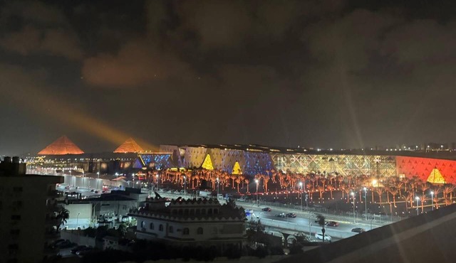 Luxury Gem view Facing tde Grand Egyptian Museum in Giza Governorate