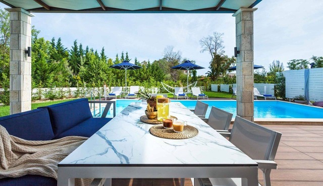 Luxury Halkidiki Villa | Deluxe 5 Bedroom Villa | Private Pool | Pefkochori in Kassandra