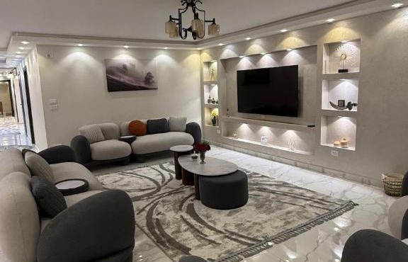 Luxury hotel apartment in Dokki, Mosadeq Street in Cairo