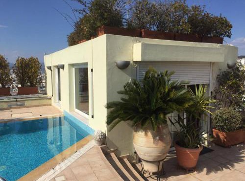 Luxury Penthouse with Private Roof Swimming Pool in Athens