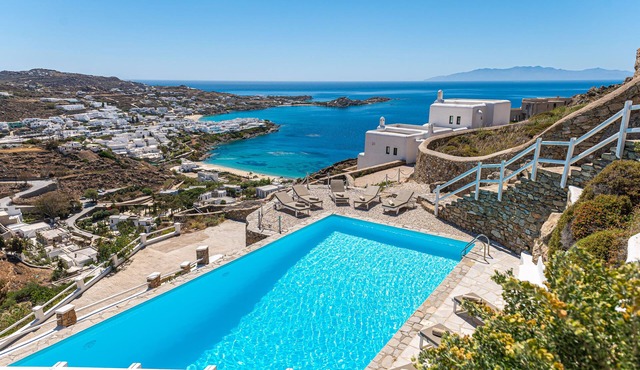 Luxury Villa Thelgo Mykonos II,amazing sea view! in Mykonos