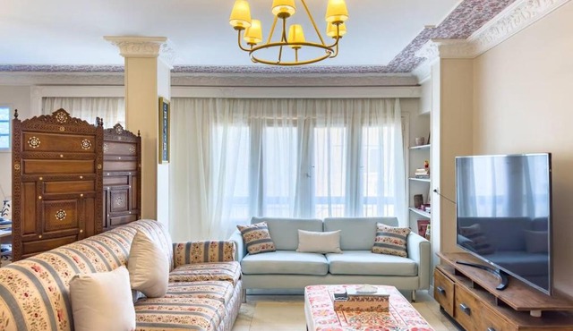 Maadi Suker Khan Stylish Vintage Apartment in Cairo