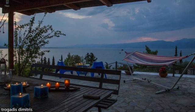 Magical view, villa Asproneri, Kamena Vourla in Molos-Agios Konstantinos