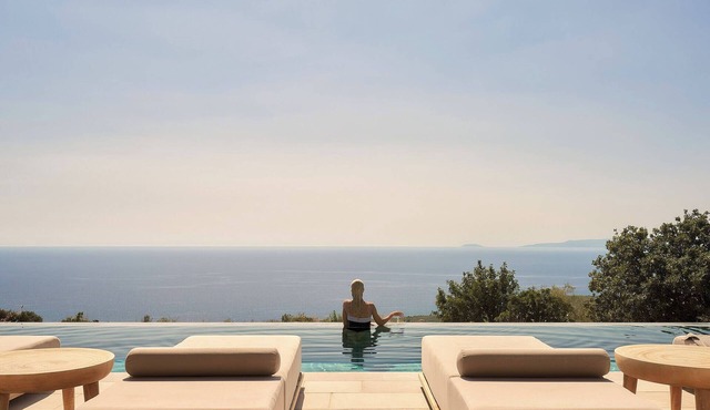 Mantri Villa, a Celestial Retreat with Endless Blue in West Mani