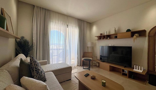 Modern 1BR in Ancient Sands, Golf View, 1st Floor in Hurghada
