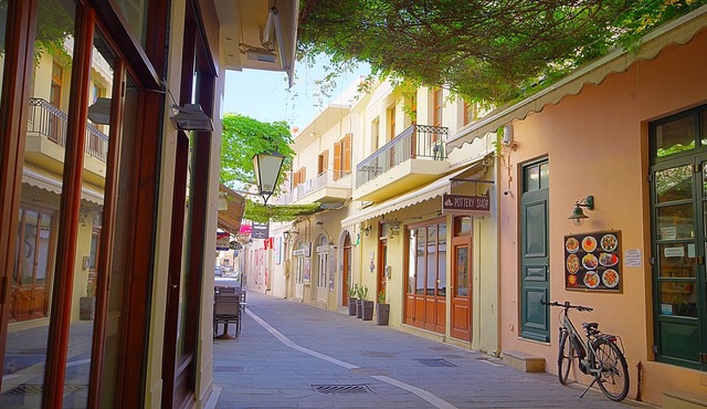 Old Town Home/Office with Fast WiFi in Rethymno