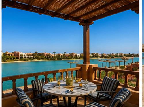 Premium El Gouna Upper Nubia 1BR with Stunning Lagoon Access in Hurghada
