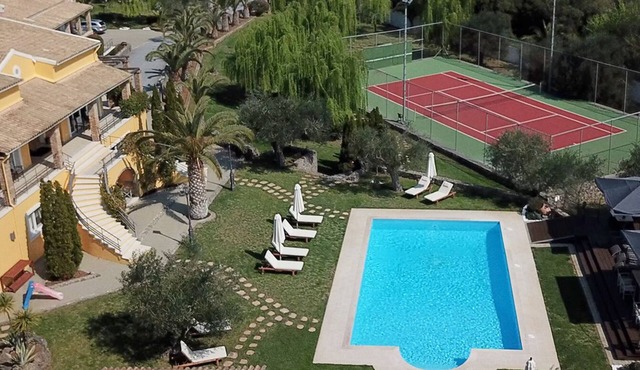 “Private Luxury Estate with Pool, Tennis & Cinema”(sleep 18-25) in Corfu