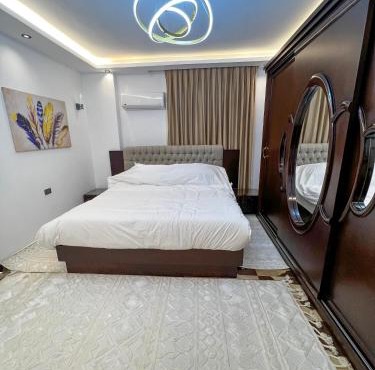 Private room king-bed within hotel apartment in Nasr City ,Cairo in Cairo
