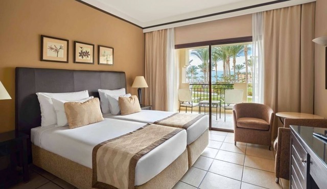 Relax & Explore: Pools, Spa, Diving, Yoga + Beachfront & Onsite Dining in Red Sea Governorate